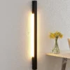 Arcchio Ivano LED wall light 91 cm negro
