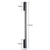 Arcchio Ivano LED wall light 91 cm negro