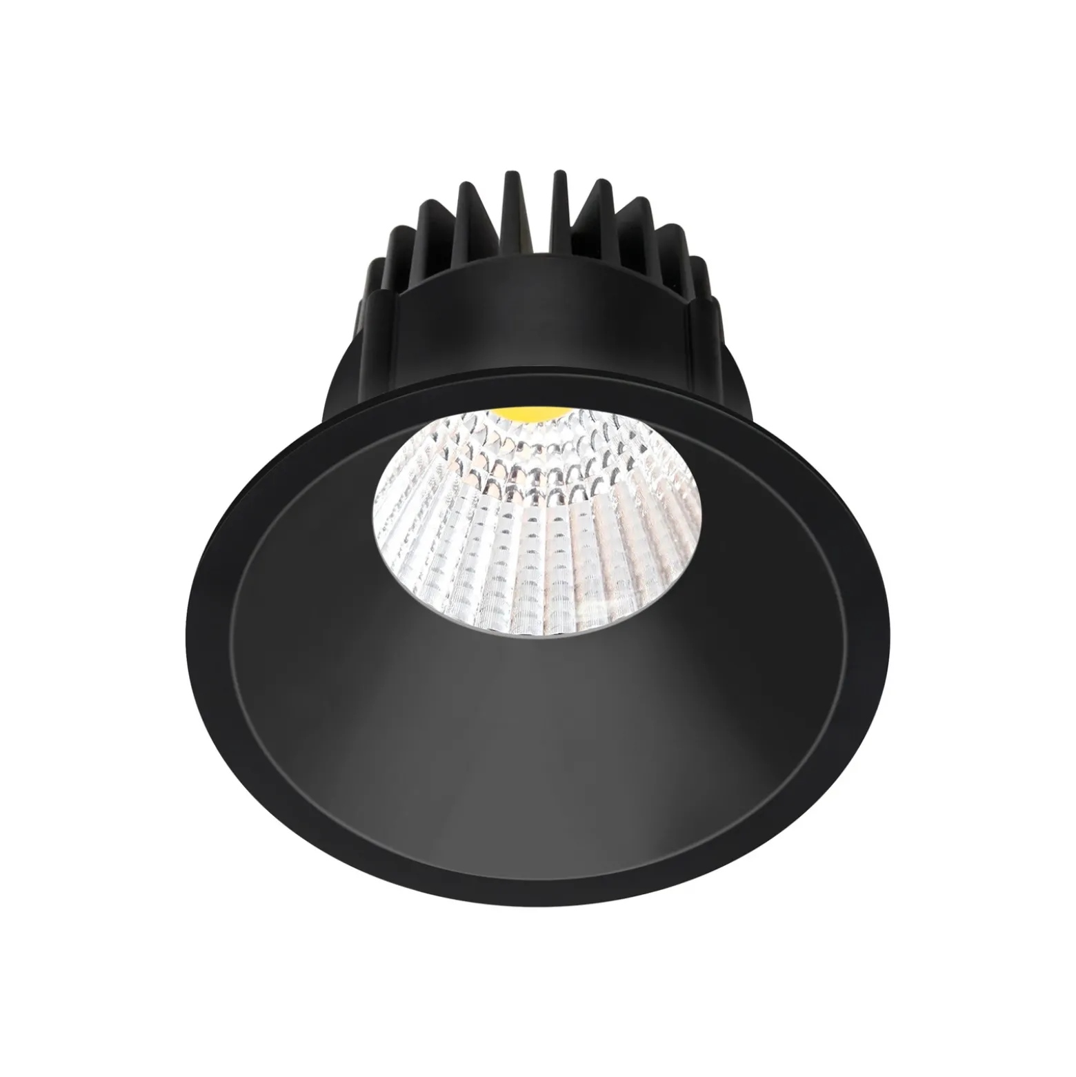 Arcchio LED downlight Niria, negro, 3.000K