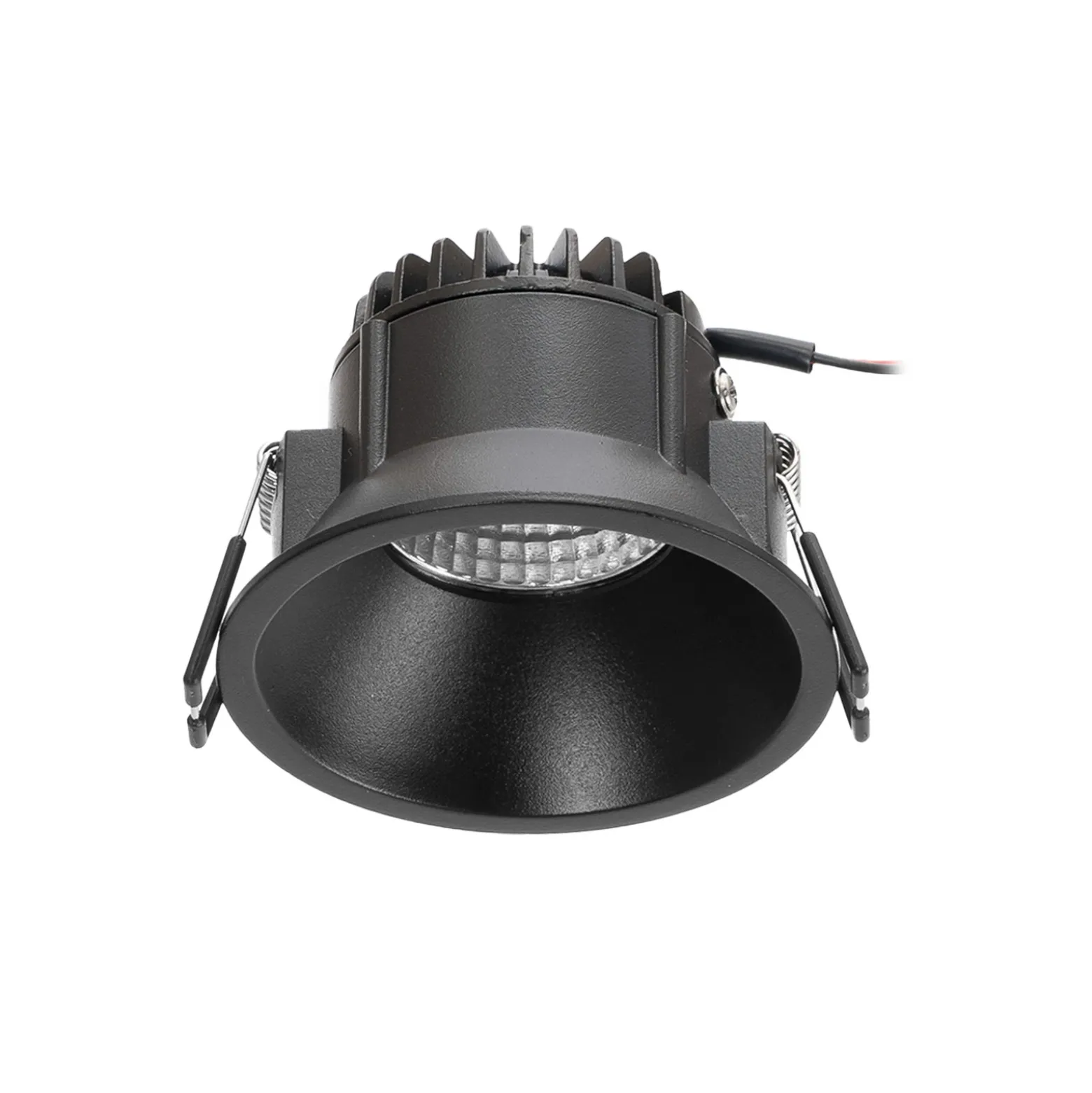 Arcchio LED downlight Niria, negro, 3.000K