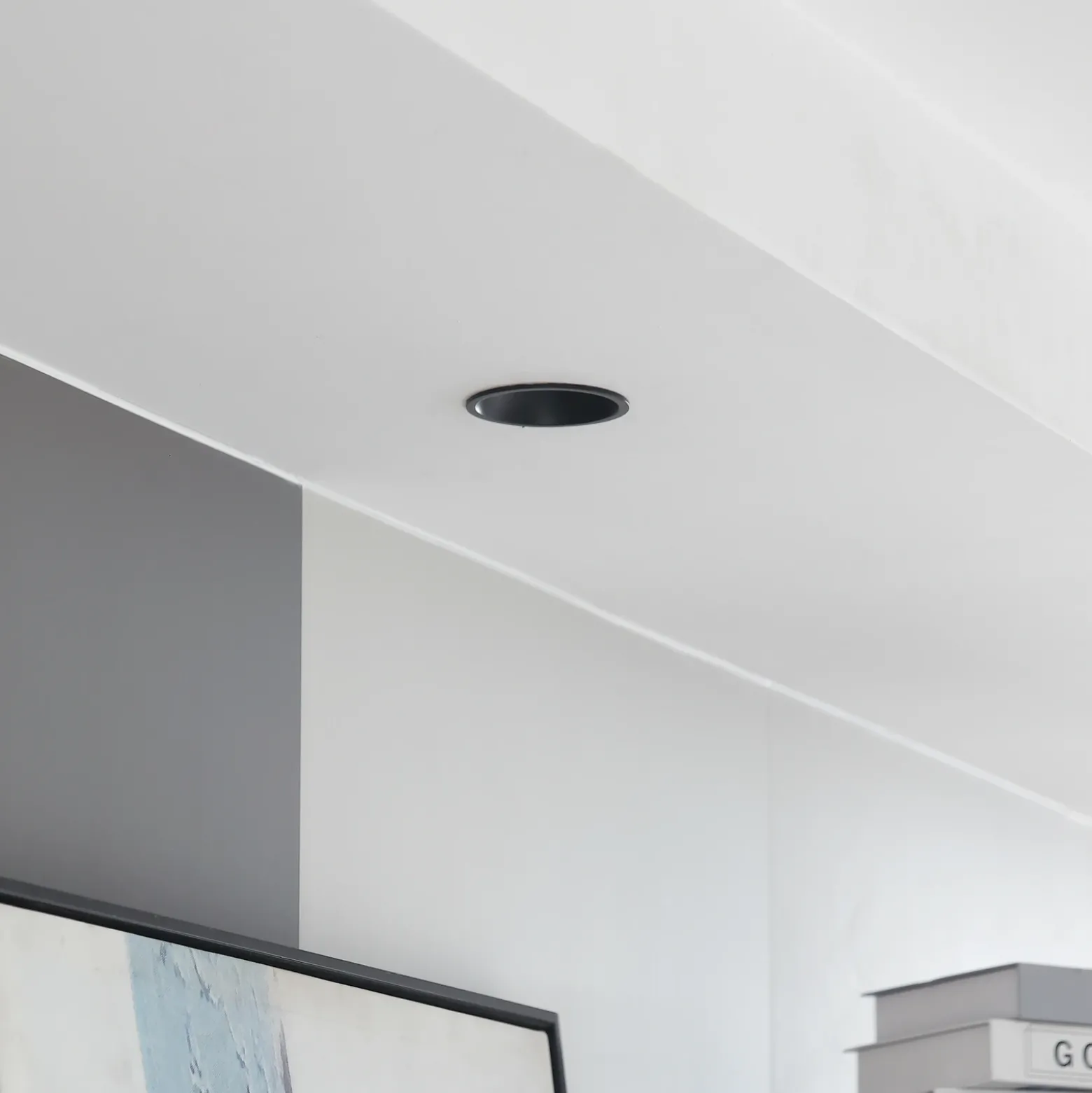 Arcchio LED downlight Niria, negro, 2.700K