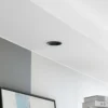 Arcchio LED downlight Niria, negro, 4.000K