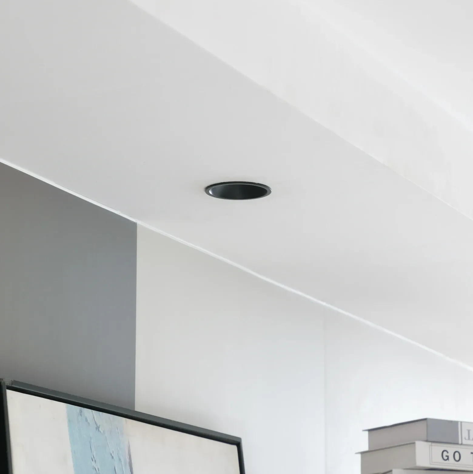 Arcchio LED downlight Niria, negro, 4.000K
