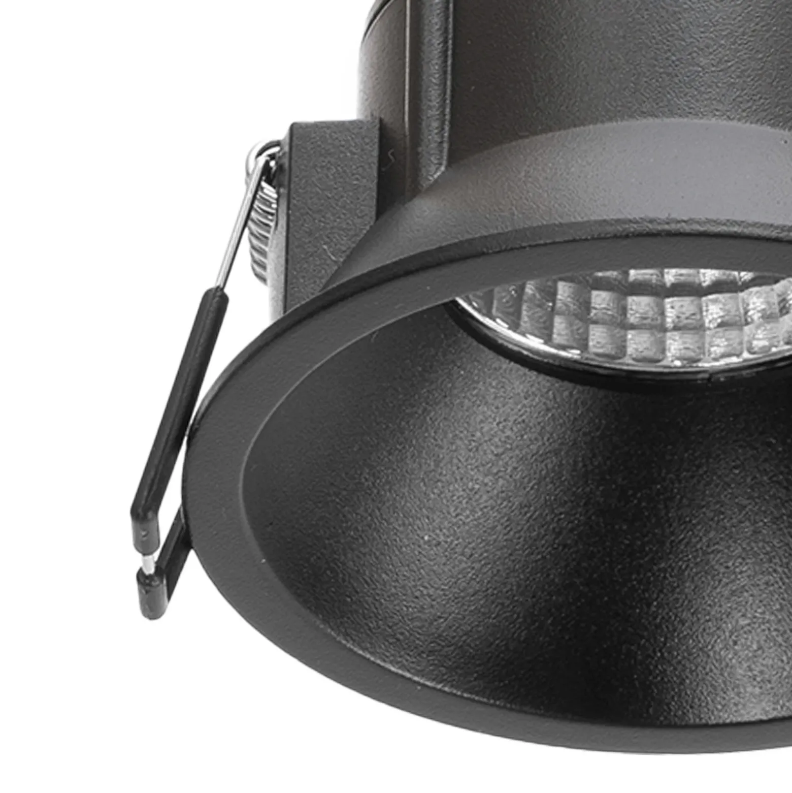 Arcchio LED downlight Niria, negro, 4.000K