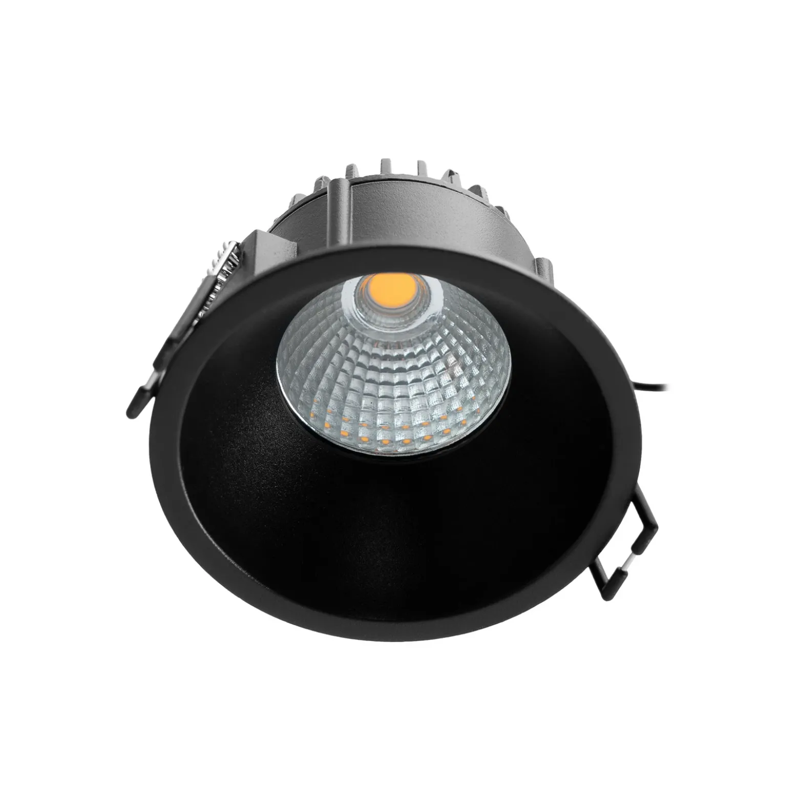 Arcchio LED downlight Niria, negro, 4.000K