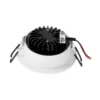 Arcchio LED downlight Zarik, blanco, 2.700K