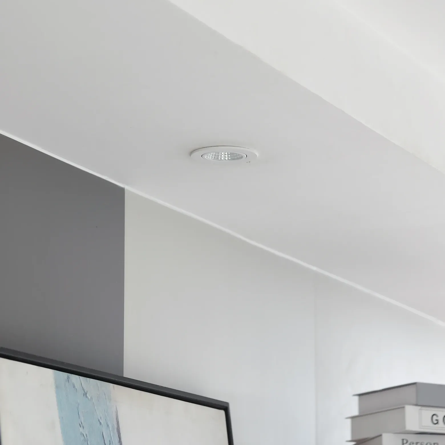 Arcchio LED downlight Zarik, blanco, 3.000K
