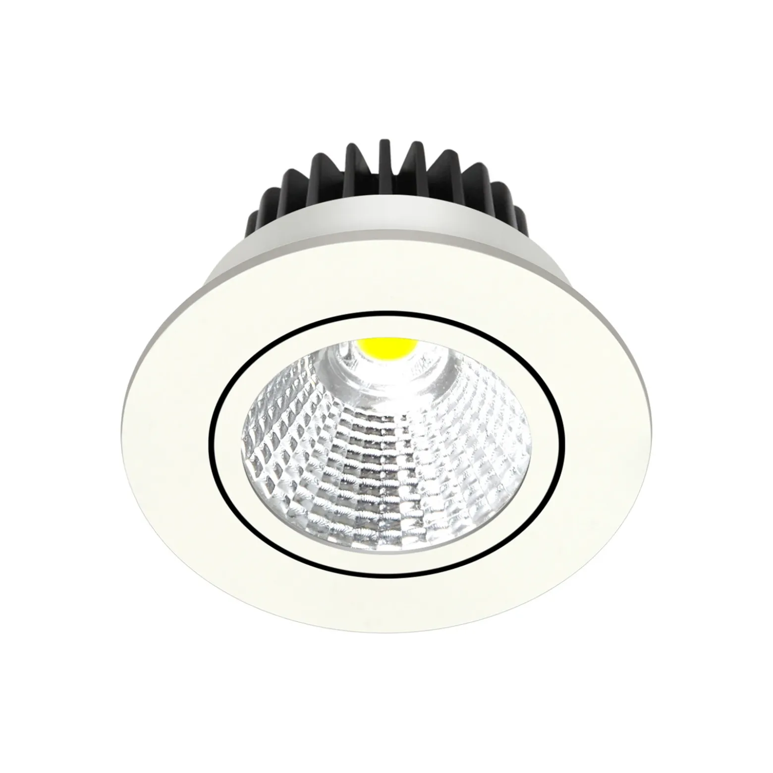 Arcchio LED downlight Zarik, blanco, 4.000K