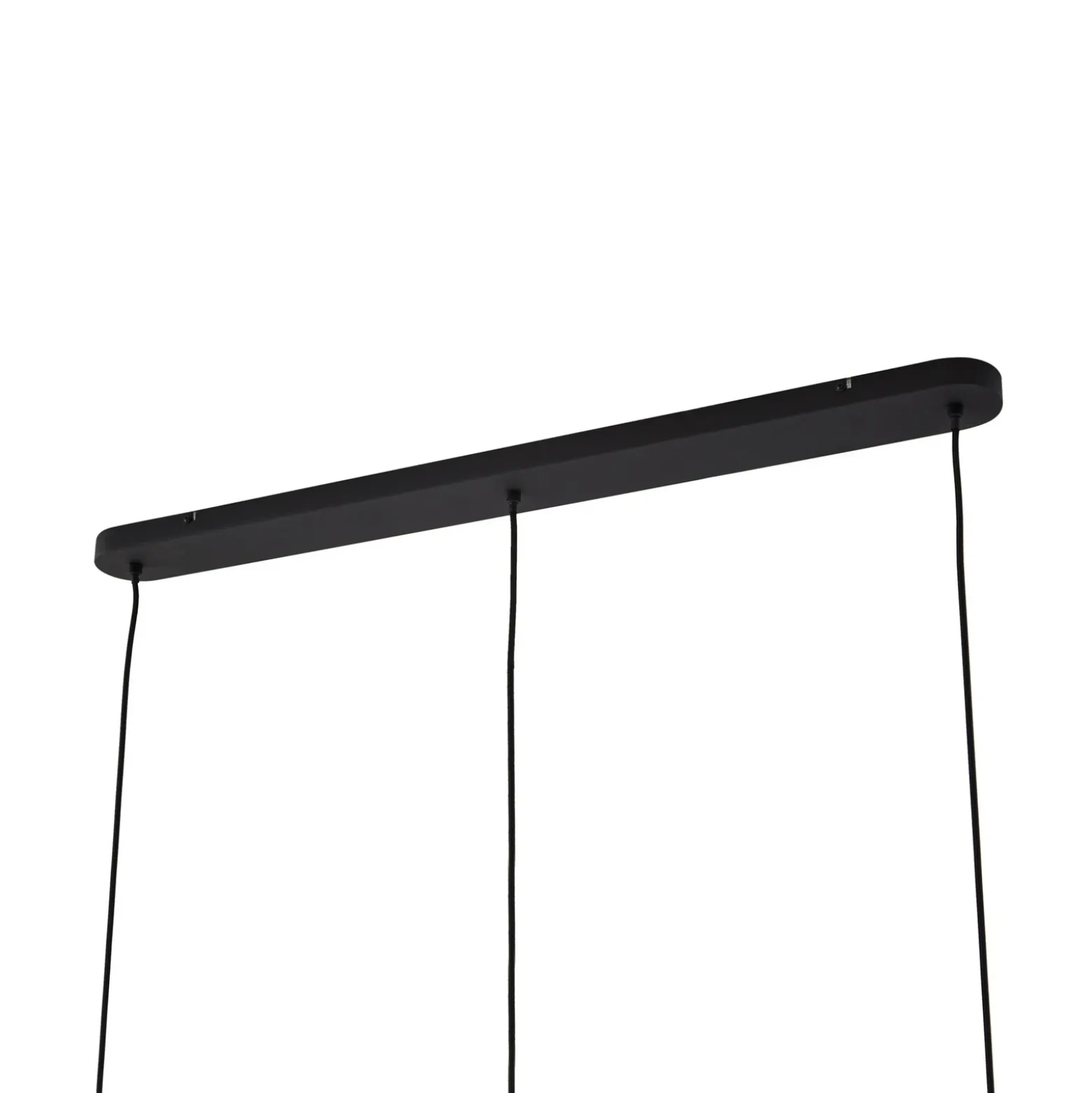 Arcchio Lámpara colgante Cosmina, 3 luces, longitud 90 cm, negro