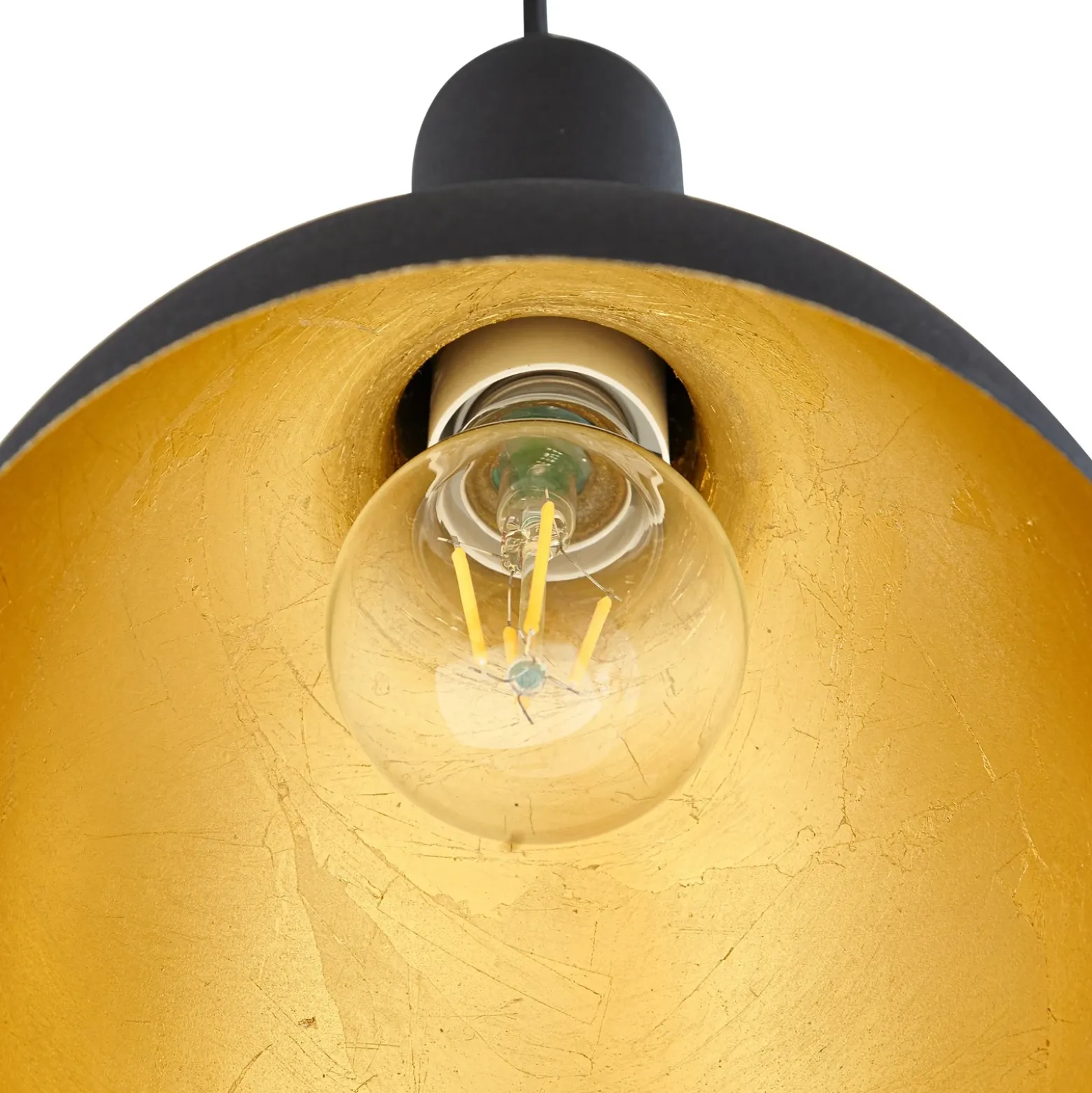 Arcchio Lámpara colgante Cosmina, 3 luces, longitud 90 cm, negro