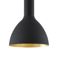 Arcchio Lámpara colgante Cosmina, 3 luces, longitud 90 cm, negro