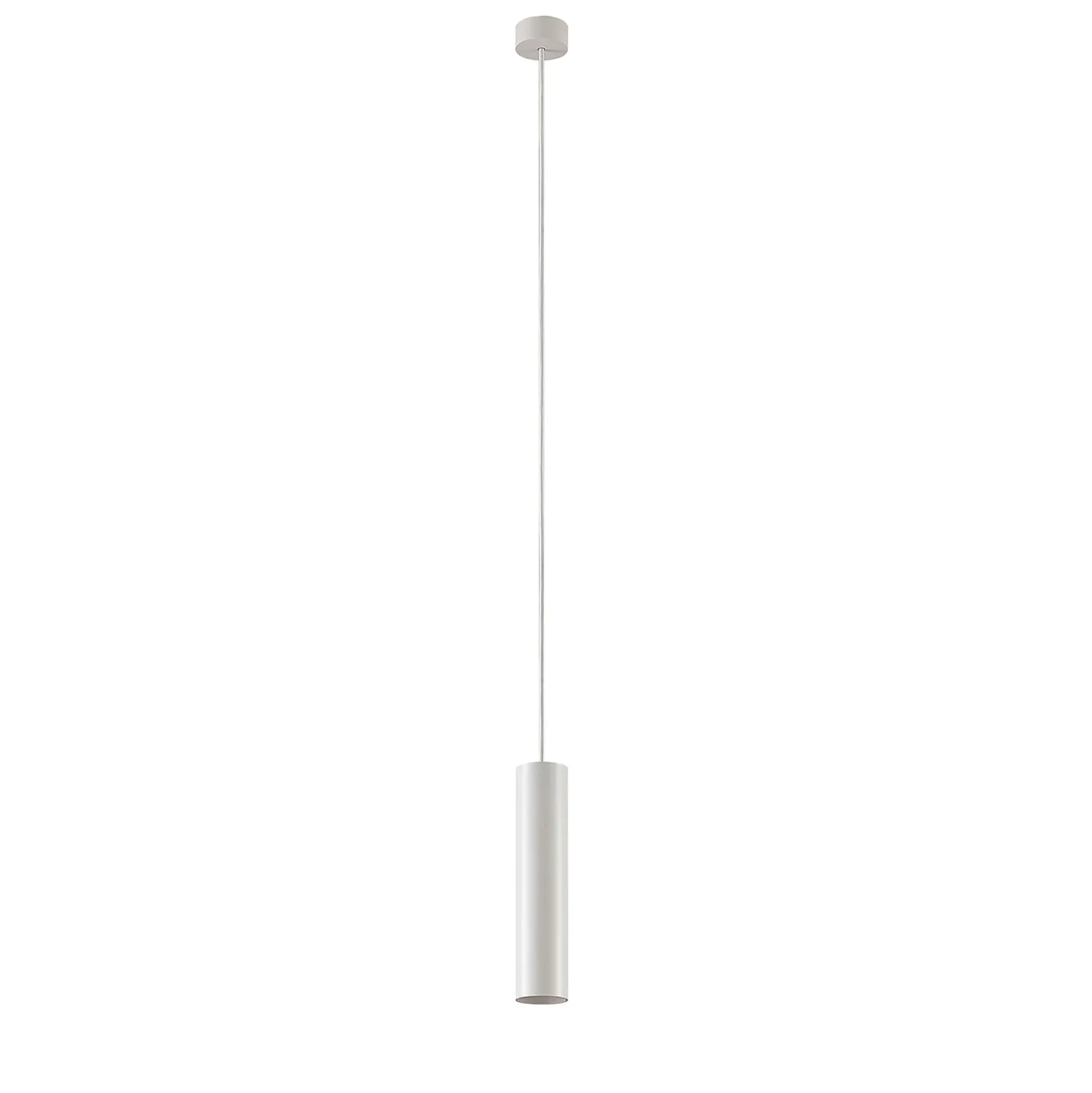 Arcchio lámpara colgante Ejona, altura 27 cm, blanco, aluminio