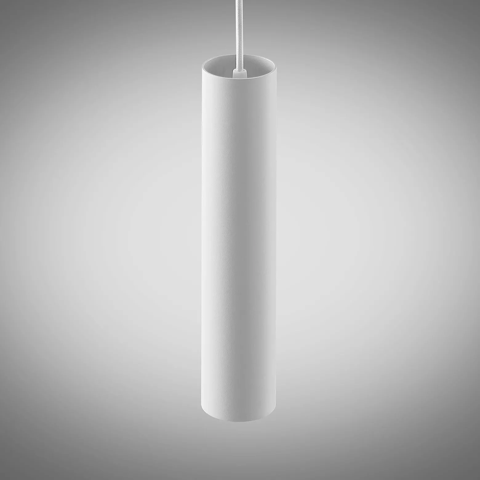 Arcchio lámpara colgante Ejona, altura 27 cm, blanco, aluminio