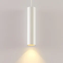 Arcchio lámpara colgante Ejona, altura 27 cm, blanco, aluminio