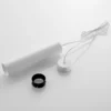 Arcchio lámpara colgante Ejona, altura 27 cm, blanco, aluminio