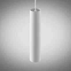 Arcchio lámpara colgante Ejona, altura 27 cm, blanco, aluminio