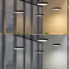 Arcchio Lámpara colgante LED Aleksi, Ø 60 cm, negra, metal, CCT