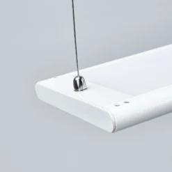 Arcchio lámpara colgante LED de oficina Samu, arriba/abajo, atenuable, aluminio