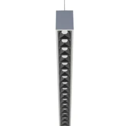 Arcchio lámpara colgante LED de oficina Jolinda slim, metal, arriba/abajo