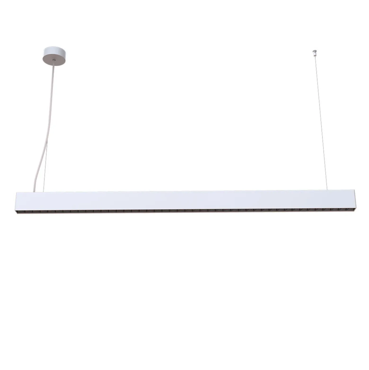Arcchio lámpara colgante LED de oficina Jolinda slim, metal, arriba/abajo