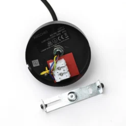 Arcchio Lámpara colgante LED Franka, 1 luz, Ø 4 cm, negro