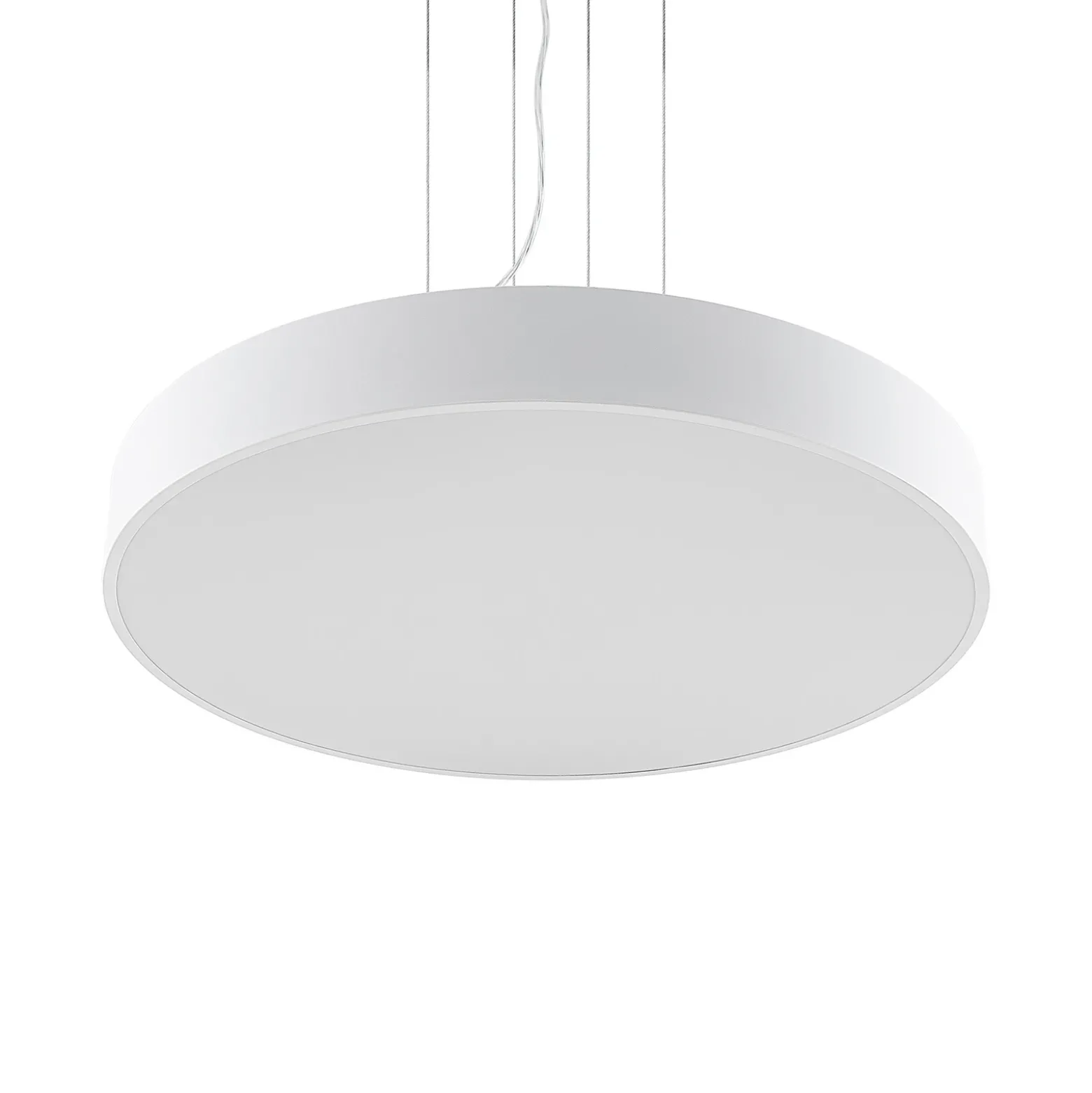 Arcchio lámpara colgante LED Noabelle, Ø 80 cm, blanco, metal