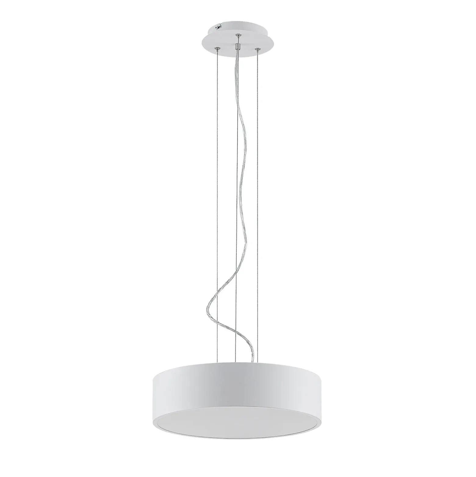Arcchio lámpara colgante LED Noabelle, Ø 40 cm, blanco, metal