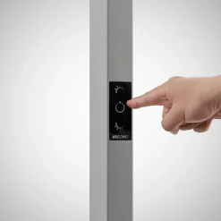 Arcchio lámpara de pie LED Logan Ultra, CCT, sensor, atenuable