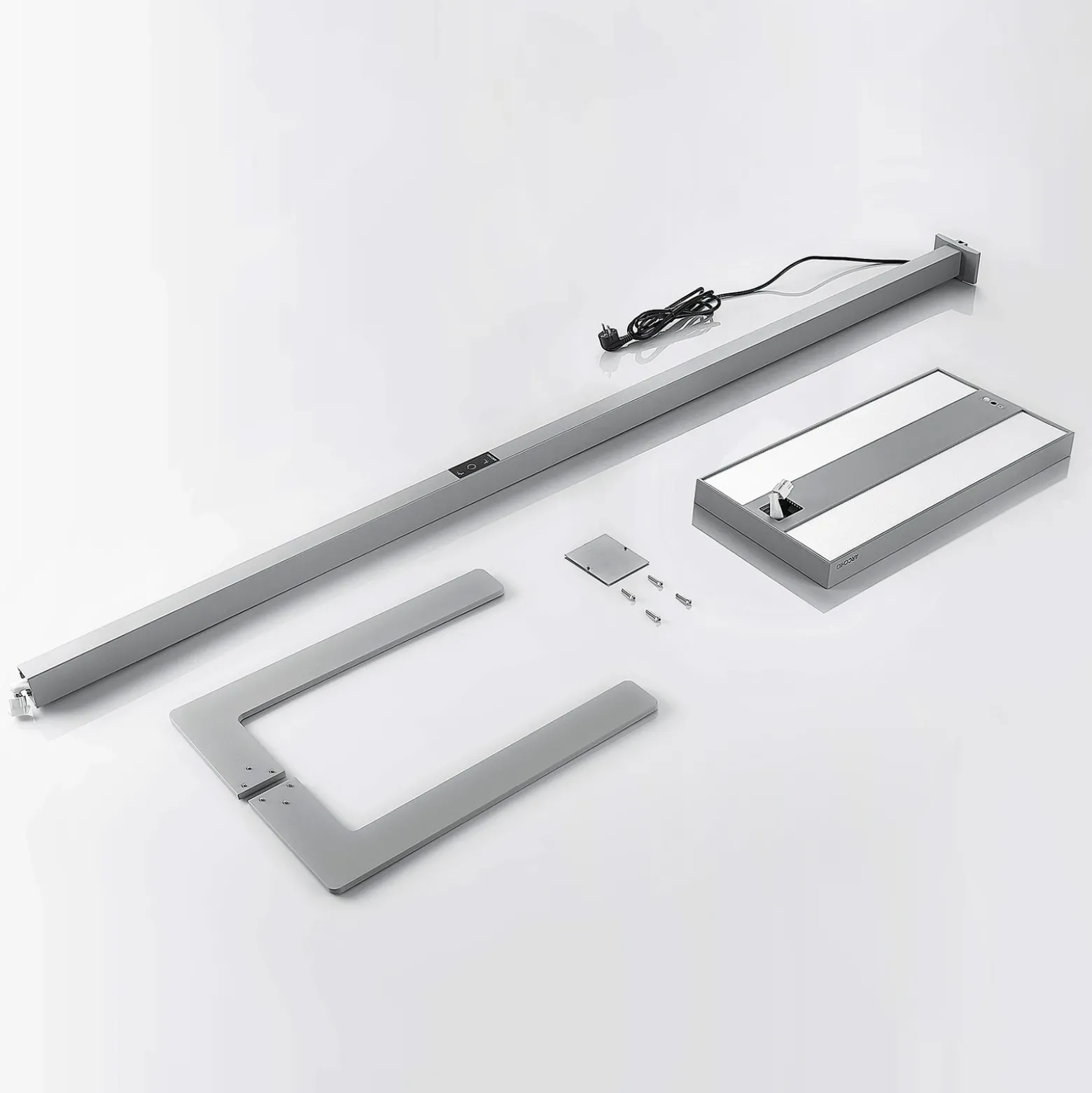 Arcchio lámpara de pie LED Logan Ultra, 4.000K, sensor, atenuable