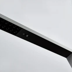 Arcchio lámpara de pie LED para oficina Jolinda, plata, CCT, sensor,