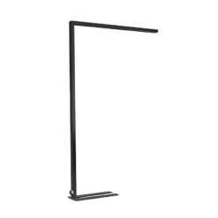 Arcchio Lámpara de pie LED para oficina Jolinda, set de 2, negro, 4.000K