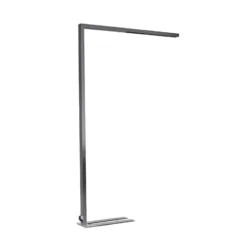 Arcchio Lámpara de pie LED para oficina Jolinda, set de 2, plata, 4.000 K