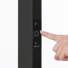 Arcchio Lámpara de pie LED para oficina Susi, set de 2, negra, sensor