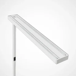 Arcchio Lámpara de pie LED para oficina Susi, set de 2, blanca, sensor