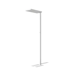 Arcchio lámpara de pie LED Timon, 195 cm, blanca, 54 W, aluminio