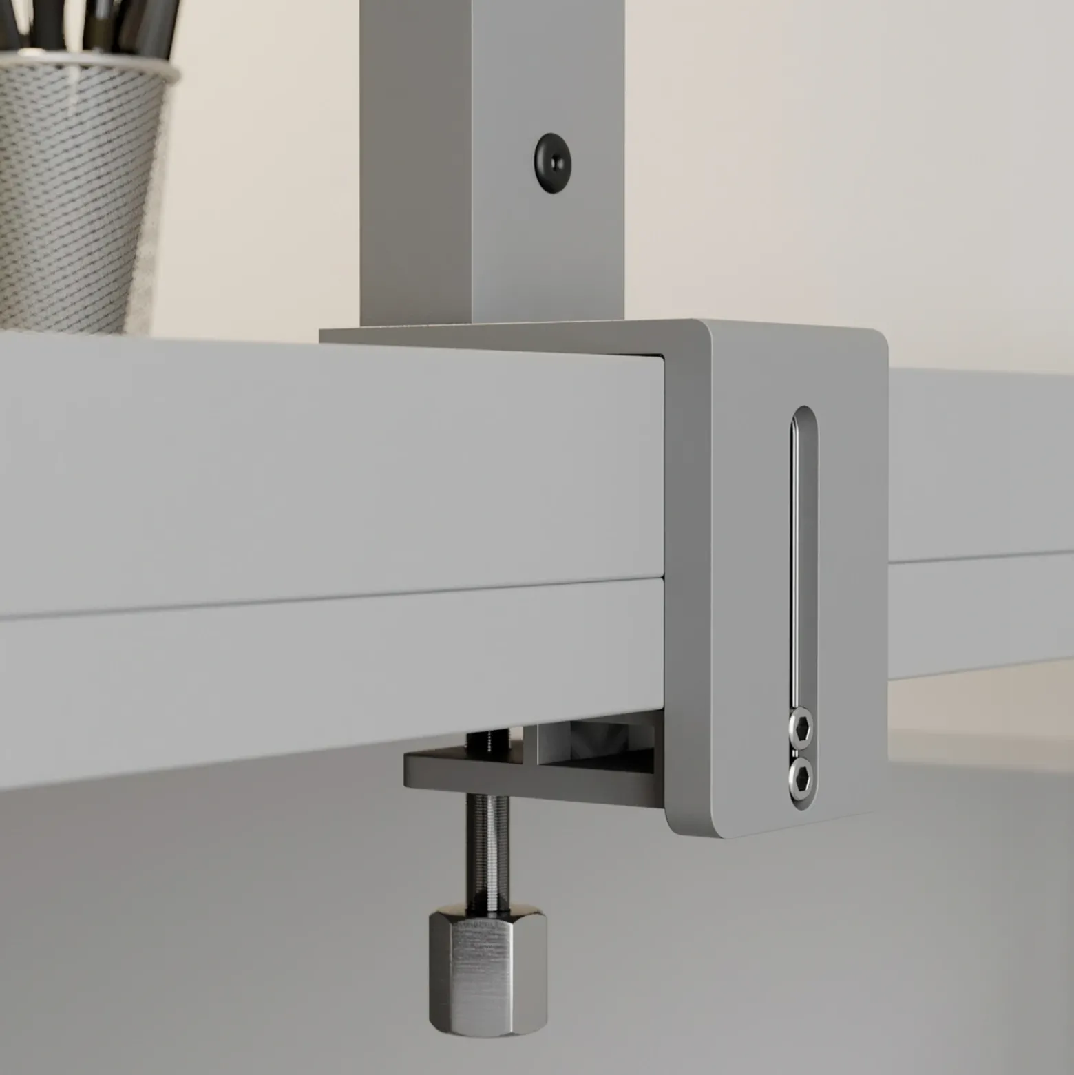 Arcchio lámpara de pinza LED Jolinda, plata, metal, atenuable