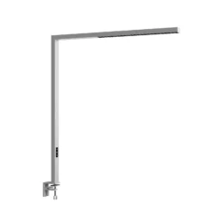 Arcchio lámpara de pinza LED Jolinda, plata, metal, atenuable