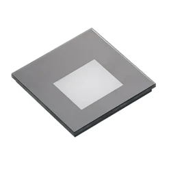 Arcchio Lámpara empotrable LED Vexi, 7,8 cm x 7,8 cm, negra, CCT