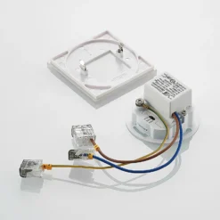 Arcchio Lámpara empotrable LED Vexi, 7,8 cm x 7,8 cm, blanco, CCT