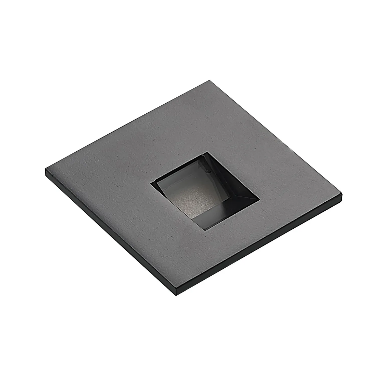 Arcchio Lámpara empotrable LED Vexi, 7,5 cm x 7,5 cm, negra, CCT