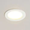 Arcchio Lámpara empotrable LED Milaine, blanca, atenuable, lote de 2