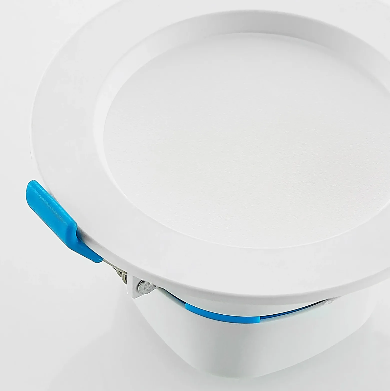 Arcchio Lámpara empotrable LED Milaine, blanca, atenuable, lote de 2