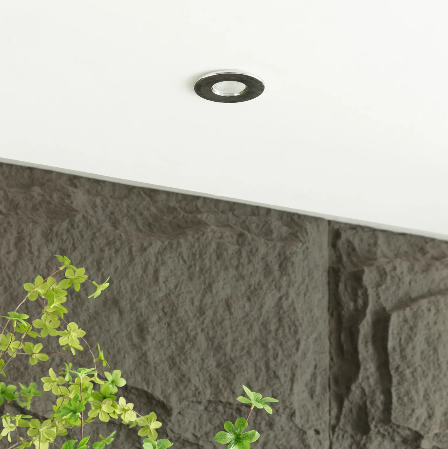 Arcchio Lámpara empotrable LED Elmon, IP65, cromo