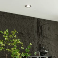 Arcchio Lámpara empotrable LED Elmon, IP65, cromo