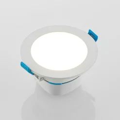Arcchio Lámpara empotrable LED Milaine, blanca, atenuable, lote de 3