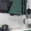 Arcchio Lámpara LED bajo mueble Ovano, 62 cm, negro, aluminio