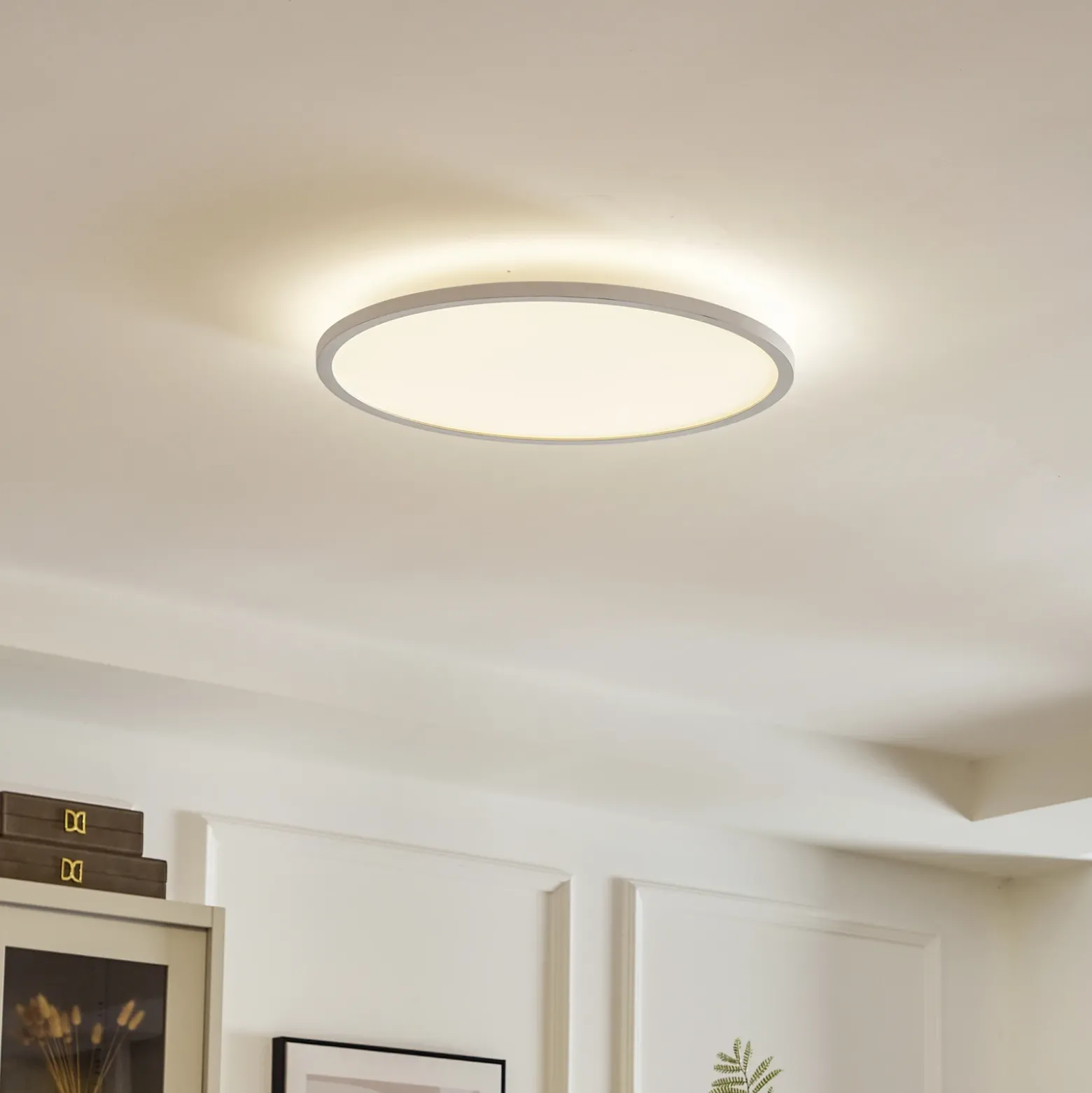 Arcchio Lámpara LED de techo Brenda, Ø 60 cm, CCT, control remoto