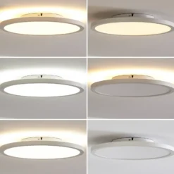 Arcchio Lámpara LED de techo Brenda, Ø 40 cm, CCT, control remoto