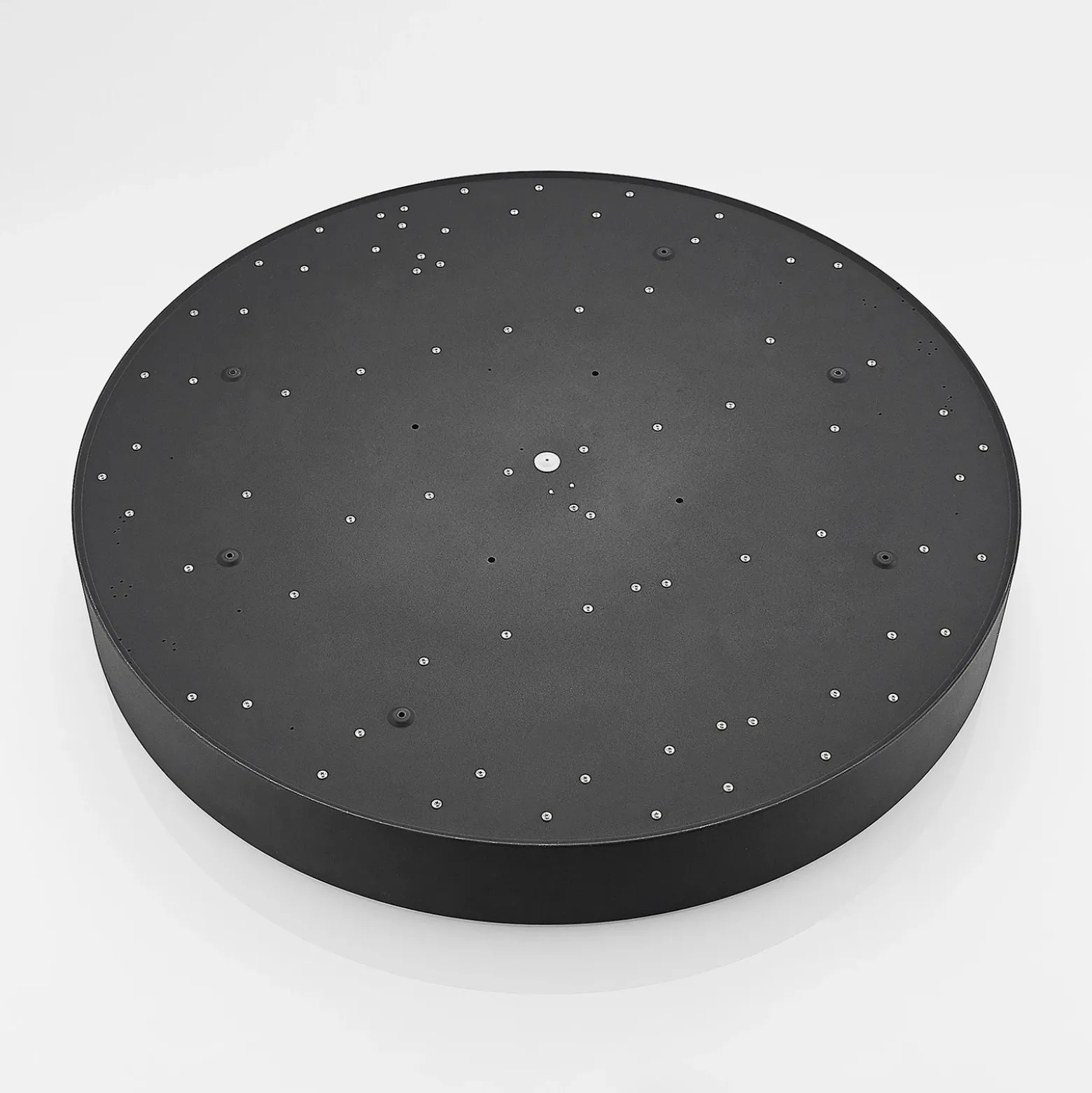 Arcchio Lámpara LED de techo Noabelle, Ø 80 cm, negra, metal