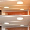 Arcchio Lámpara LED de techo Noabelle, Ø 80 cm, blanco, metal
